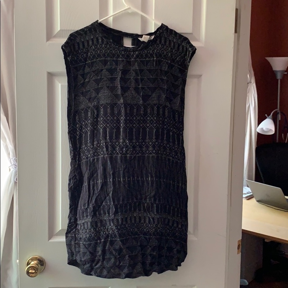 H&M Short Black Dress with Pockets